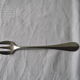 12 oyster forks silver metal Art Nouveau era