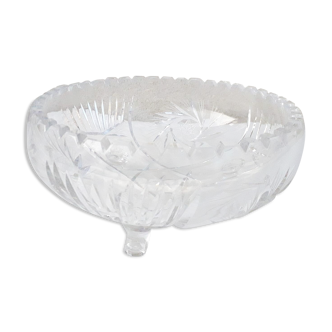 Crystal salad bowl