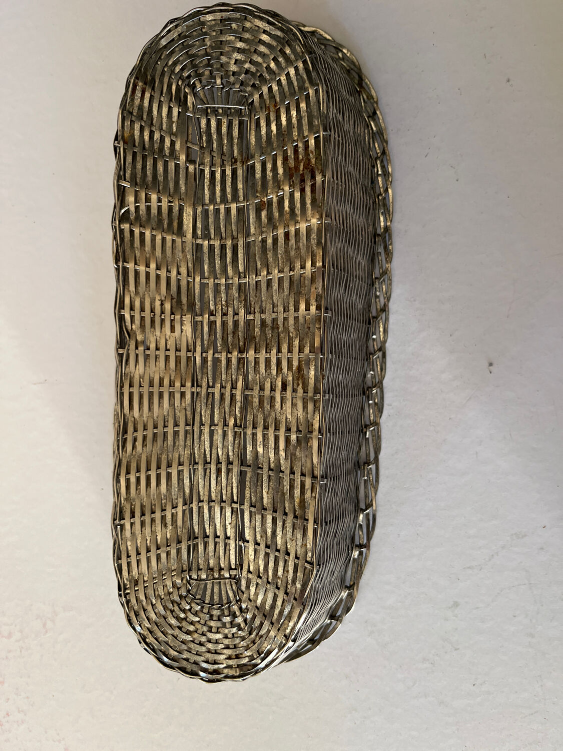 Bread basket, silver-plated