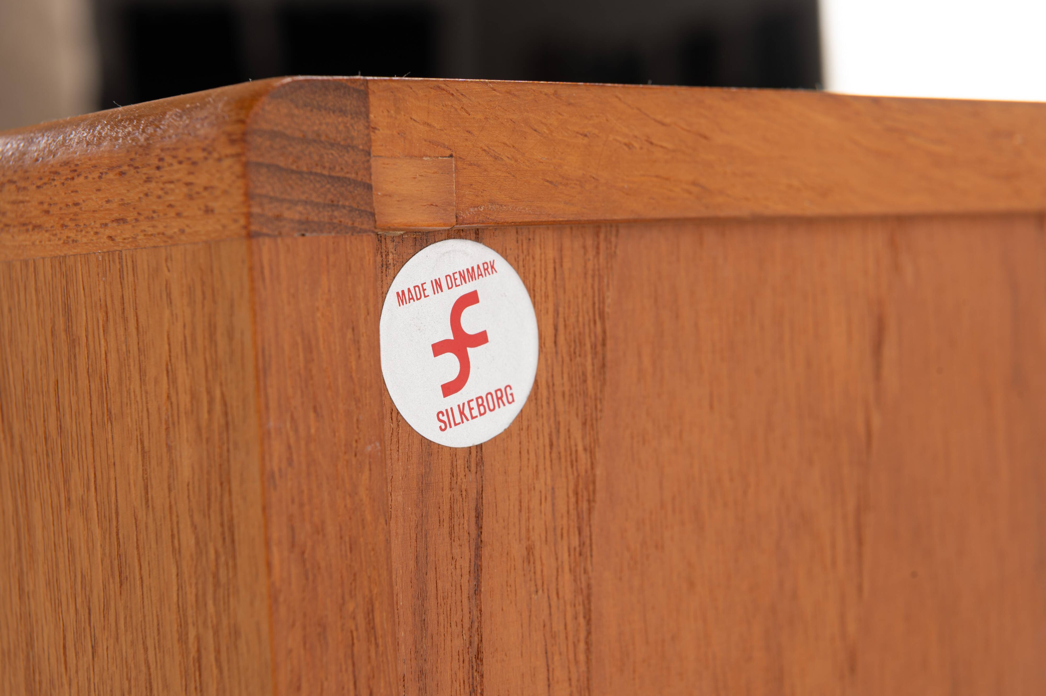 Tambour door sideboard by Johannes Andersen for C.F.C. Silkeborg, Denmark