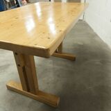 Charlotte Perriand Les Arcs rectangular dining table 1960