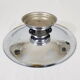 Cut with chrome brass fruit Art Deco Modernist Bauhaus