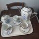 Limoges porcelain coffee service (Limousin porcelain P.L)