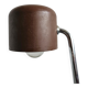 Lampe de bureau Bauhaus avec support infini et abat-jour métallique, années 1970