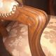 Paire de fauteuils tapissés de style Louis XV