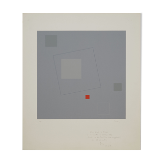 Original screen print by Guy de Lussigny