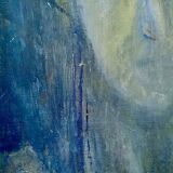 Portrait original de Rolf Iggmo, huile sur toile, portrait masculin expressif, signé