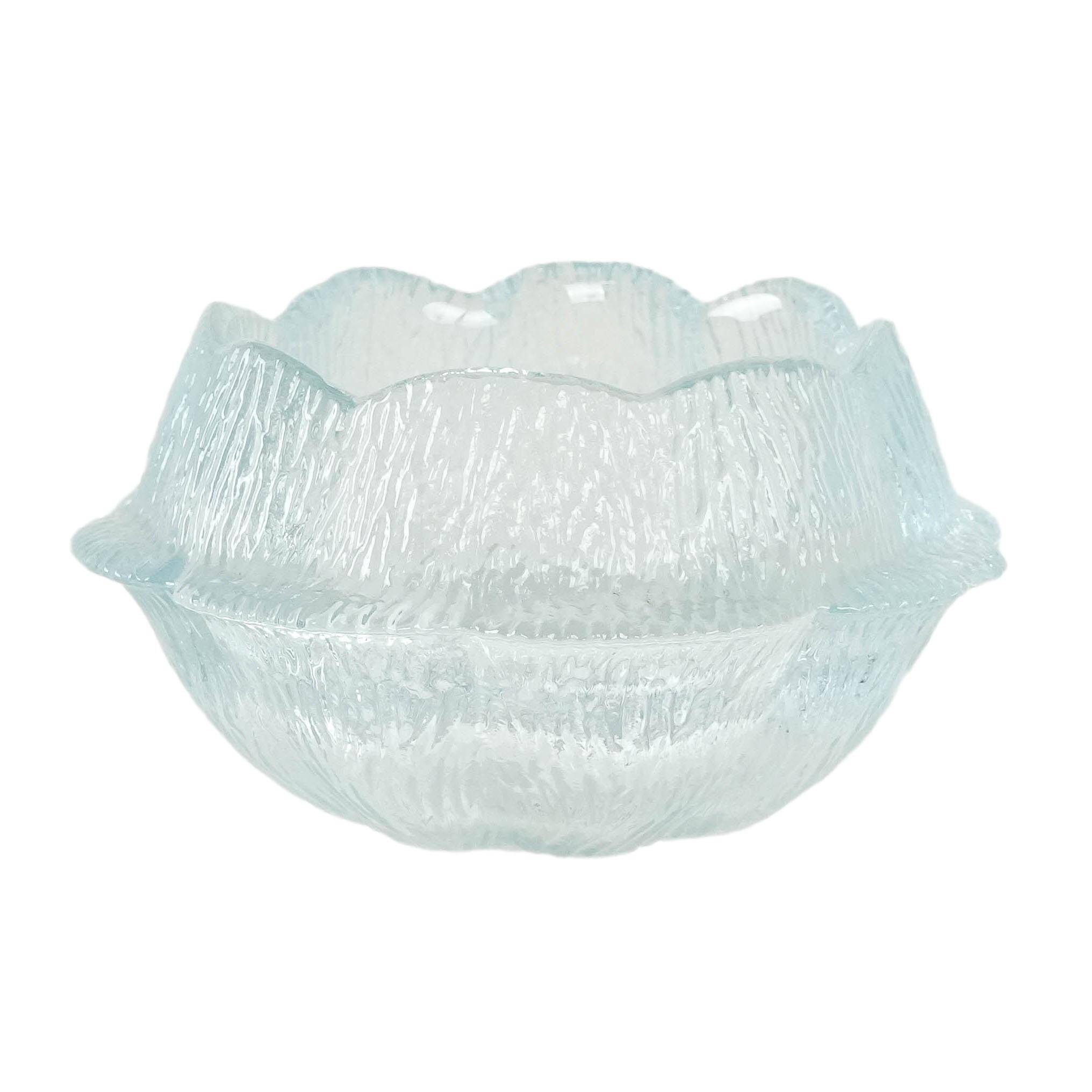 Glass bowl, Danish design, 1980s, manufacturer: Holmegaard, designer: Sidse