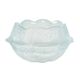 Glass bowl, Danish design, 1980s, manufacturer: Holmegaard, designer: Sidse