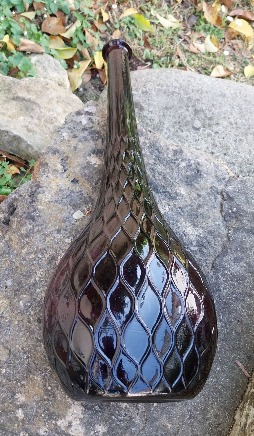 Empoli glass decanter