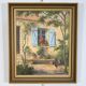 Tableau « Maison Fleurie à la Blanche », signé F.Sichet – 2ème partie XXe