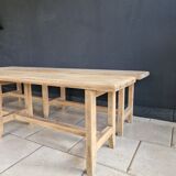 Paire de bancs anciens