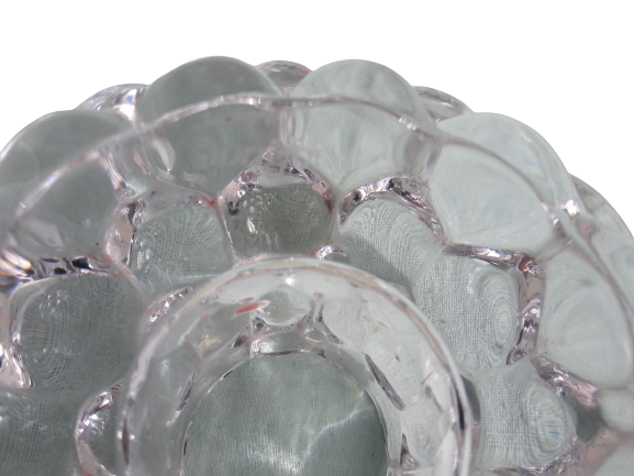 Crystal candle holder