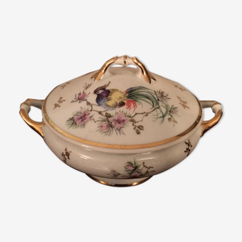 Coffret ancien porcelaine