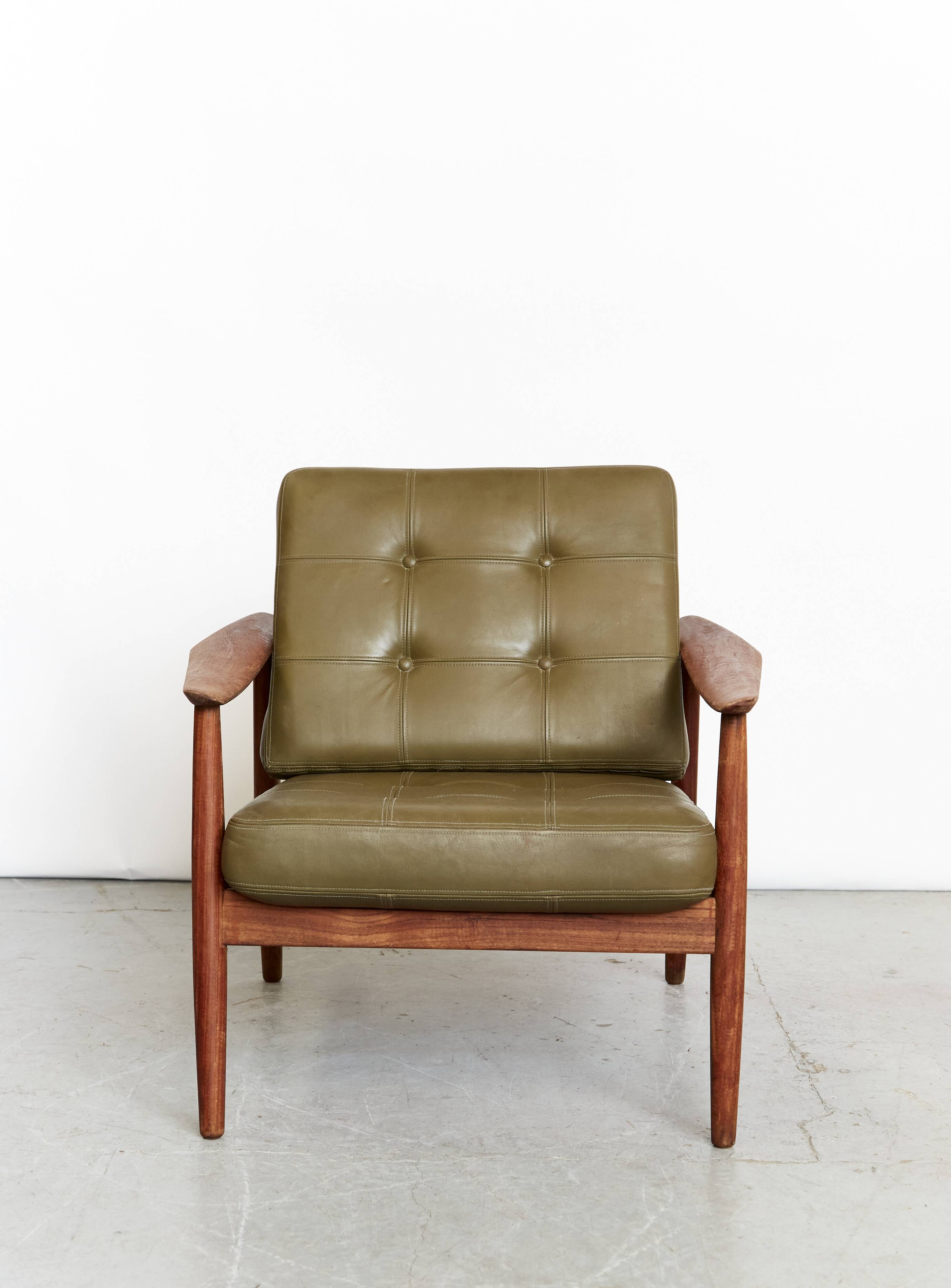 Arne Vodder Lounge Easy Chair FD 164 pour France & Søn