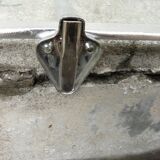 Bathroom shelf with its original chrome supports