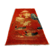 Antique Chinese Pao Tao Rug 125x70 cm, Wool, Red and Orange