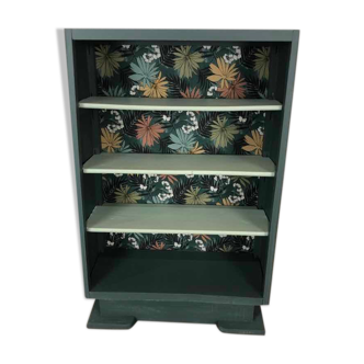 Bibus, vintage bookcase shelf cabinet