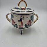 Bonbonnière/Sugar bowl HB Quimper