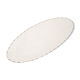 Oval beveled mirror 21x10cm