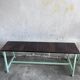 Bancs et tabourets industriels vintage, lot de 9, années 1950–1960
