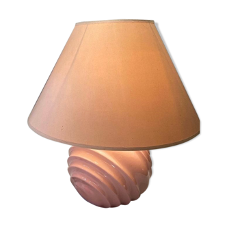 Pink table lamp from the 90s