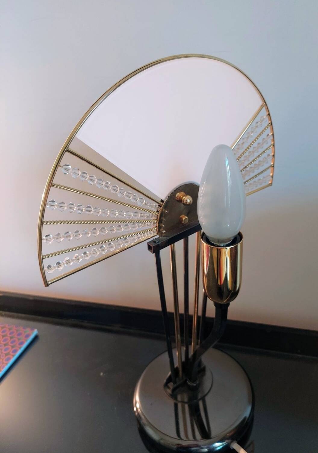Pair of art deco lamps