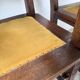 Paire de fauteuils style espagnol bois sculpté 1900