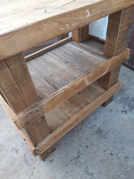 Wooden workbench 110cm