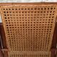 Fauteuil pliant en bambou et cannage