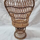 Emmanuelle rattan armchair