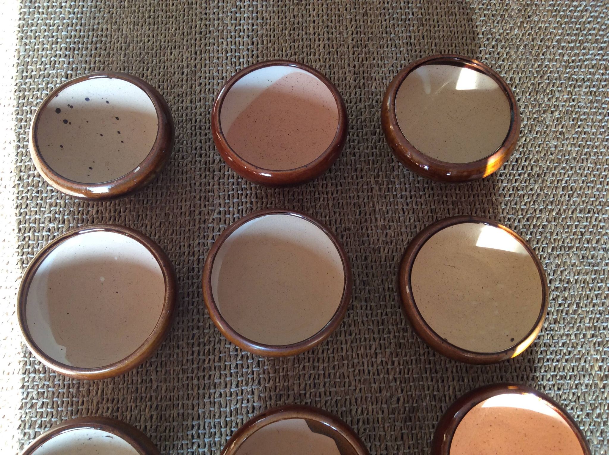 10 stoneware bowls
