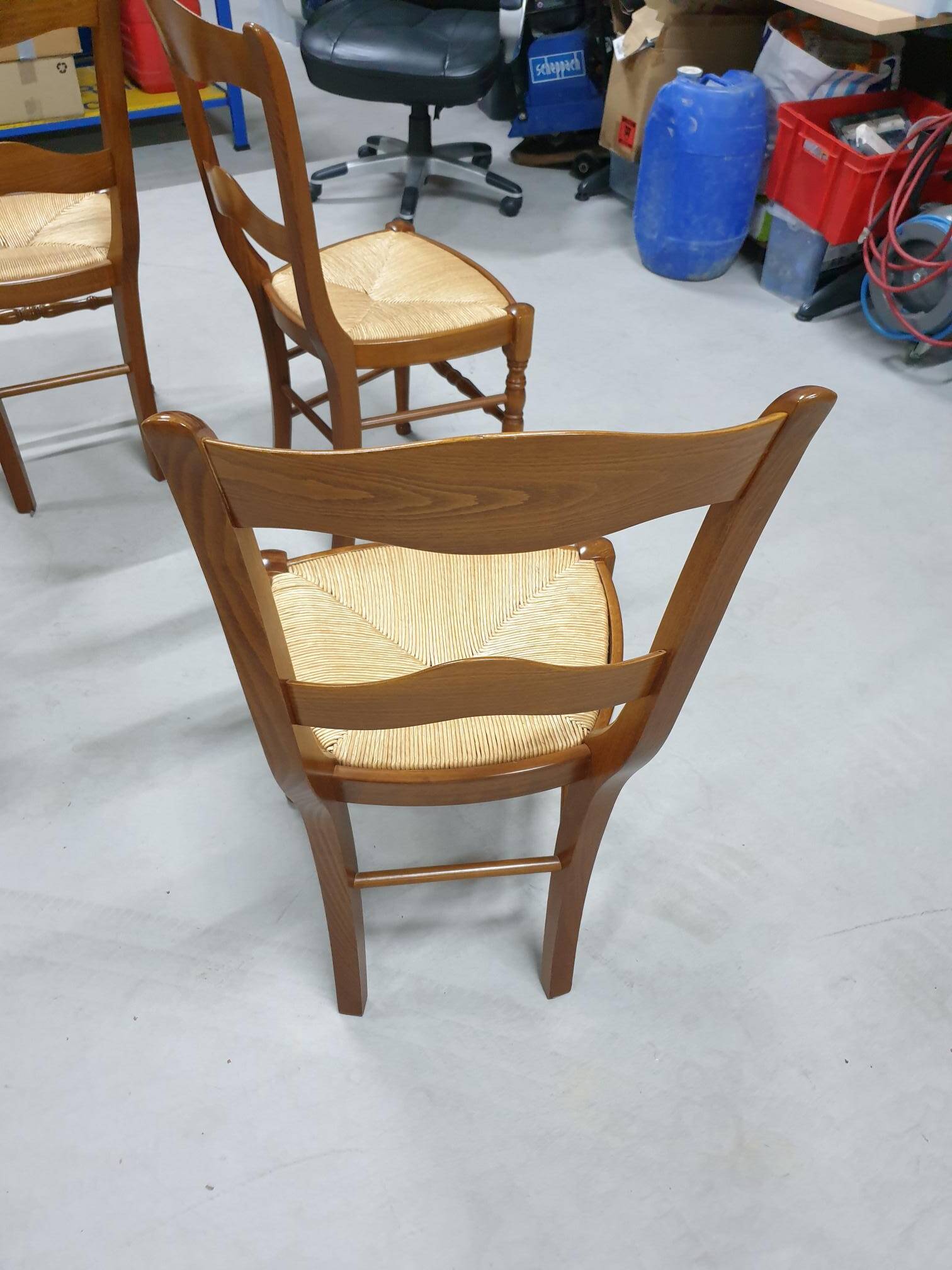 Set of 4 cherry chairs