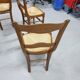 Lot de 4 chaises en merisier