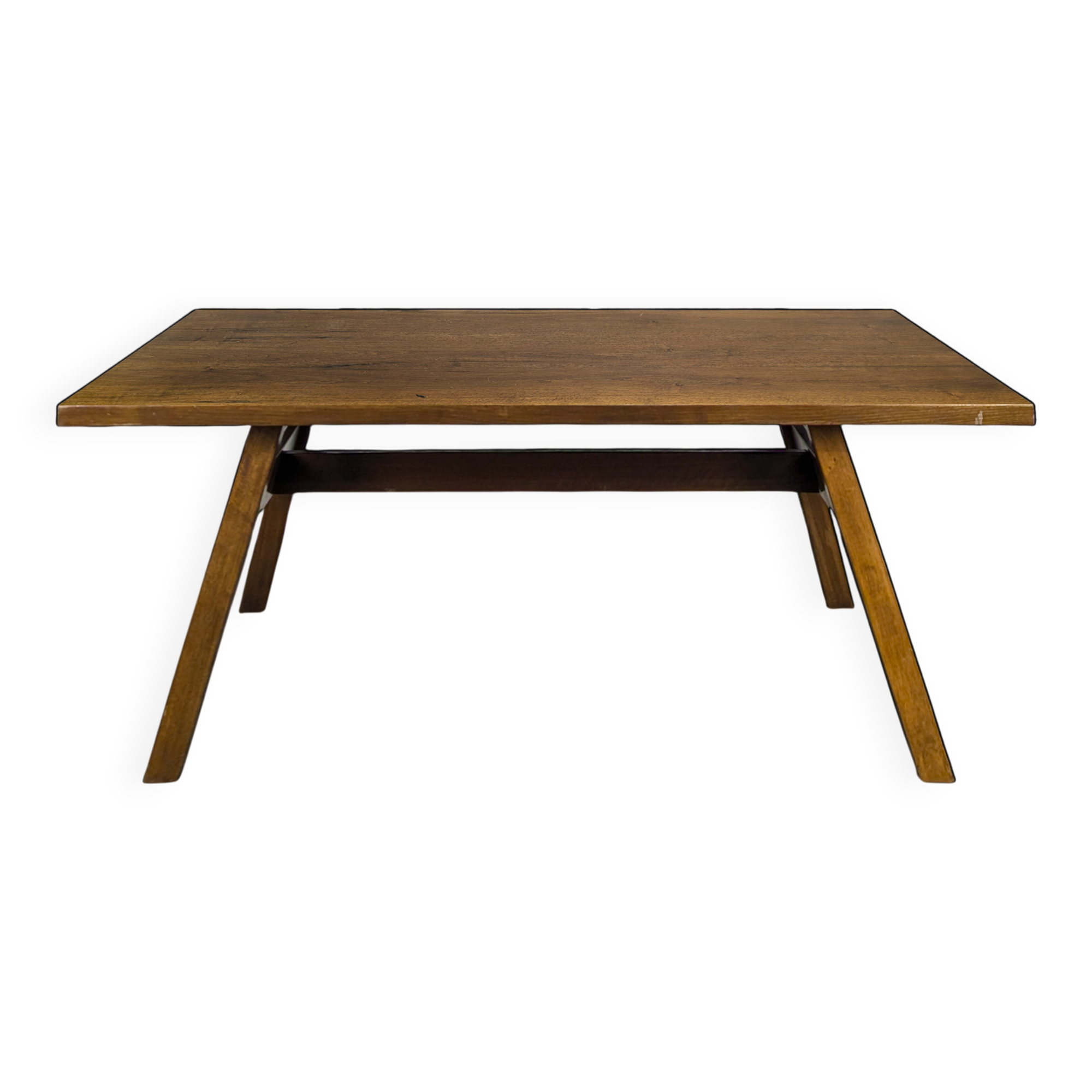 Table Torbecchia in Walnut by Giovanni Michelucci for Poltronova