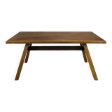 Table Torbecchia in Walnut by Giovanni Michelucci for Poltronova