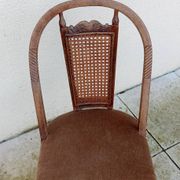 Old vintage ERCOL caned chair