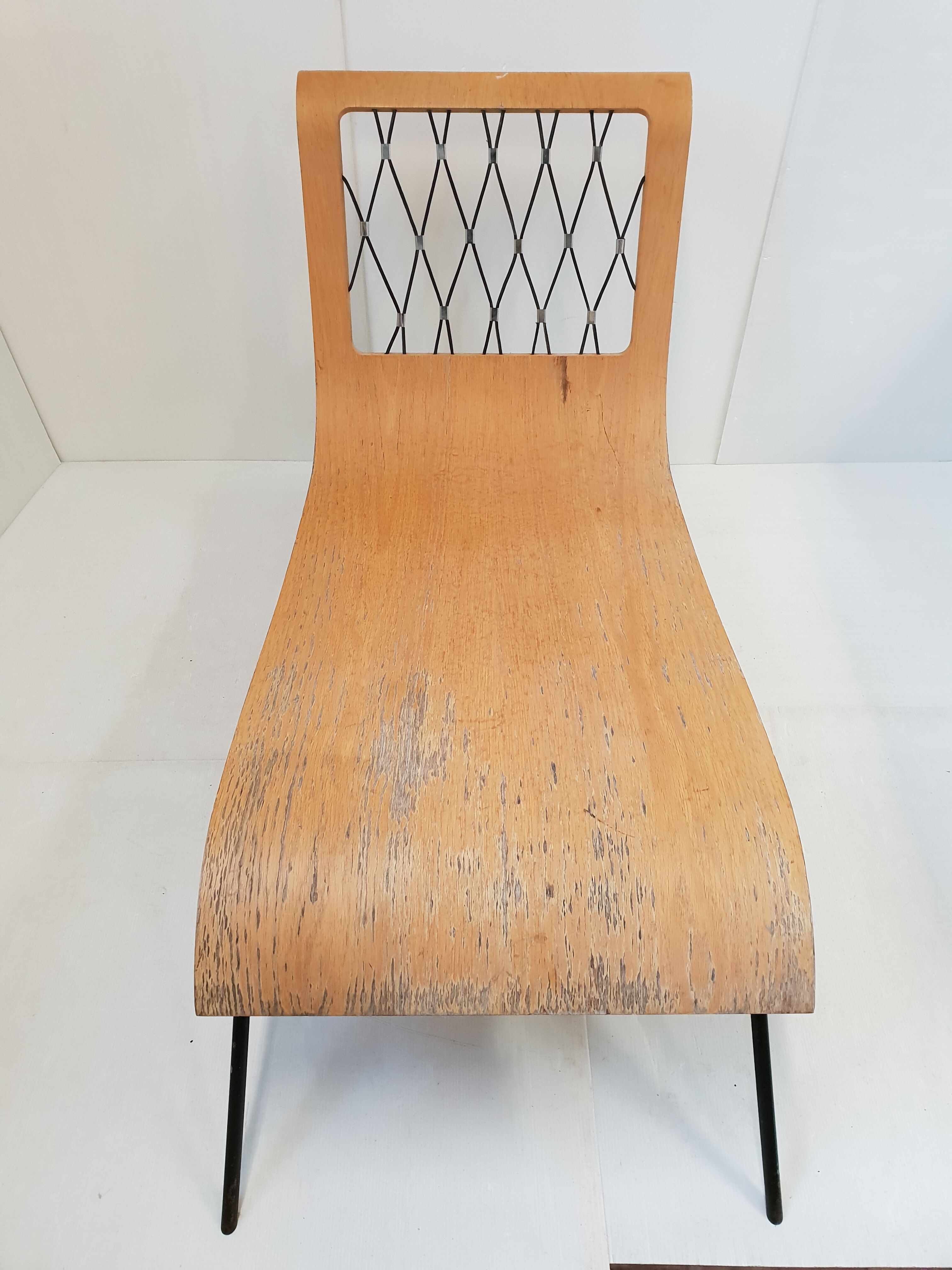 Vintage 1950 long chair