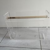 Magazine rack by David Lange for Roche Bobois