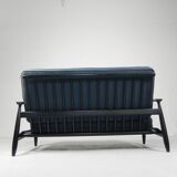 Vintage design bench from the 1960s in the style of Viko Baumritter