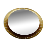 Miroir XXL lumineux de style moderne du milieu du siècle