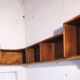 Art Deco corner shelf