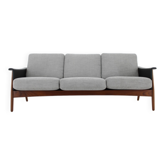 1960s teak 3-seater sofa, denmark