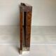 Old tray with art deco wooden handles