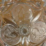 Hofbauer engraved crystal vase