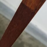 Vintage teak two legged table