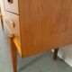 Dressoir met hoge poten en lades vintage