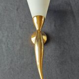Lucien Gau Paris designer wall lamp