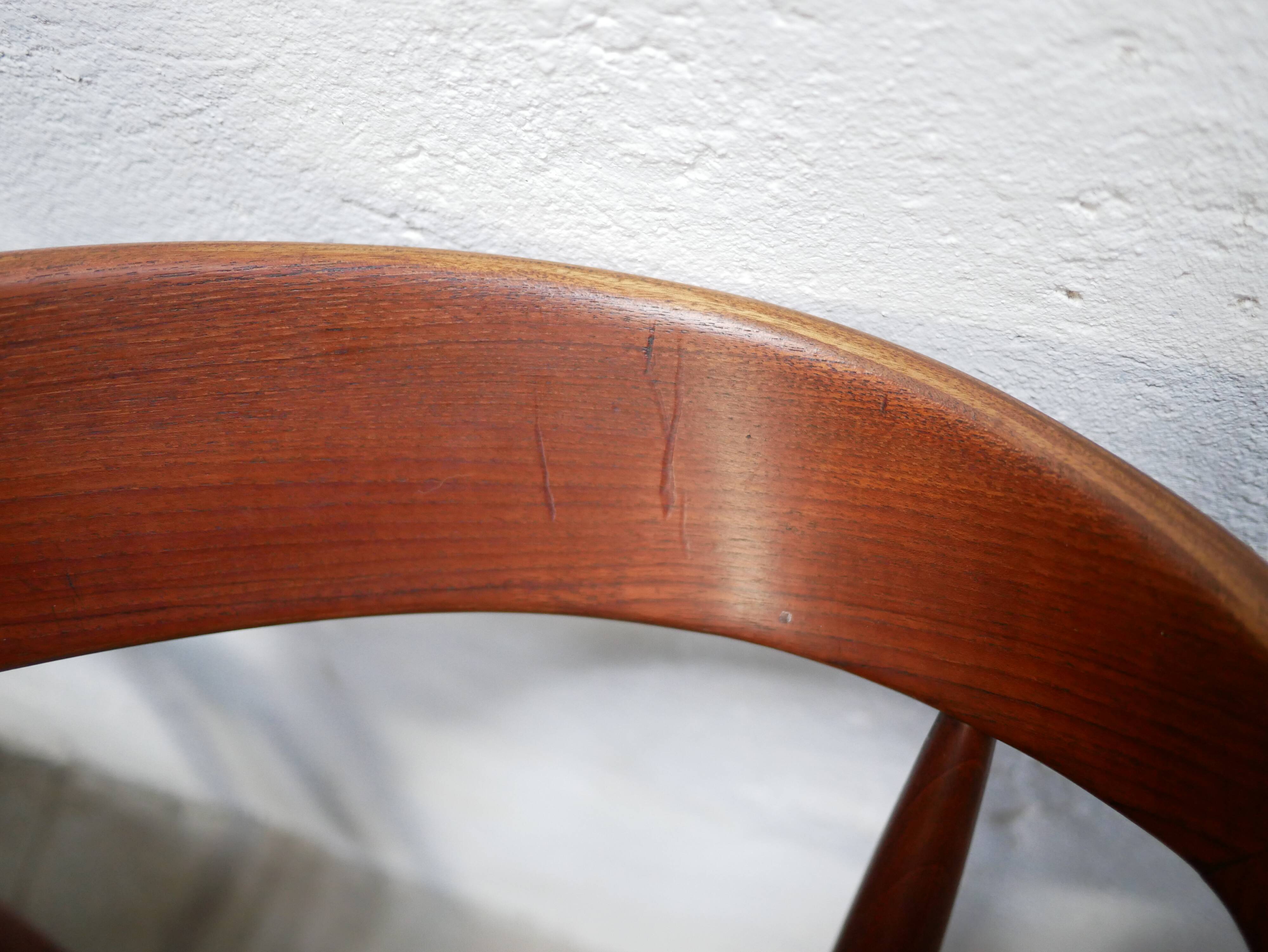 Scandinavian teak chair by J. Andersen for Uldum Mobelfabrik