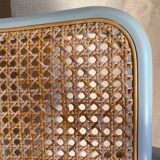 Set of 3 Cesca B64 Marcel Breuer gray armchairs
